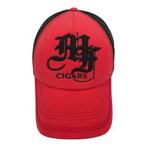 My Father Cigars 3D Embroidered Logo Mesh Snapback Cap Trucker Foam Baseball Hat